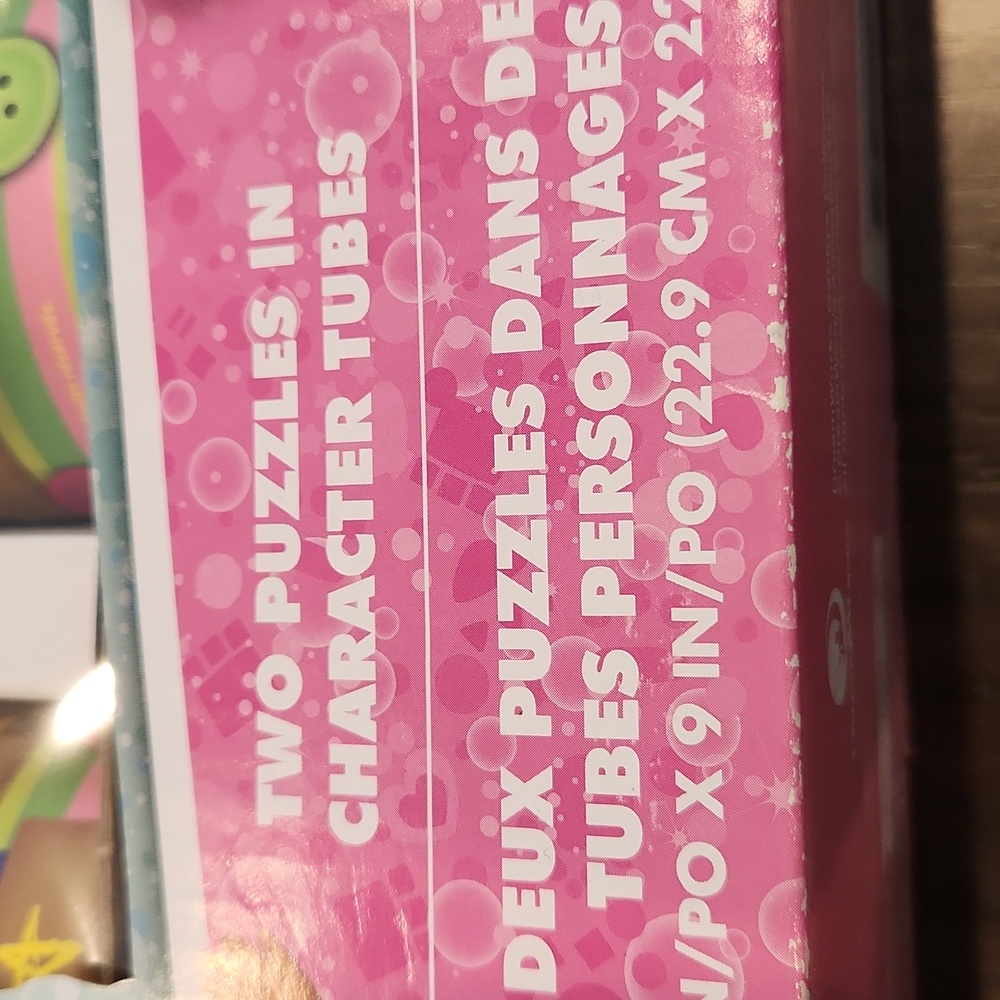 DreamWorks Gabby's Dollhouse, Two Puzzles in Character Tubes, New - Picture 14 of 15